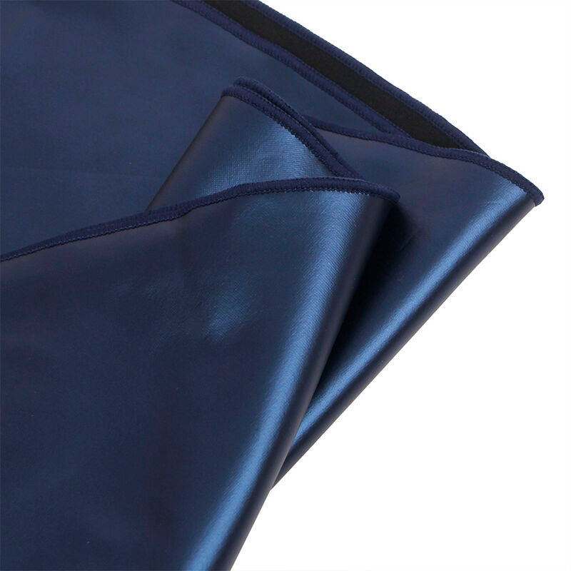 SUBBLIME - 955427 ROBE À BRETELLES EN CUIR BLEUES L/XL