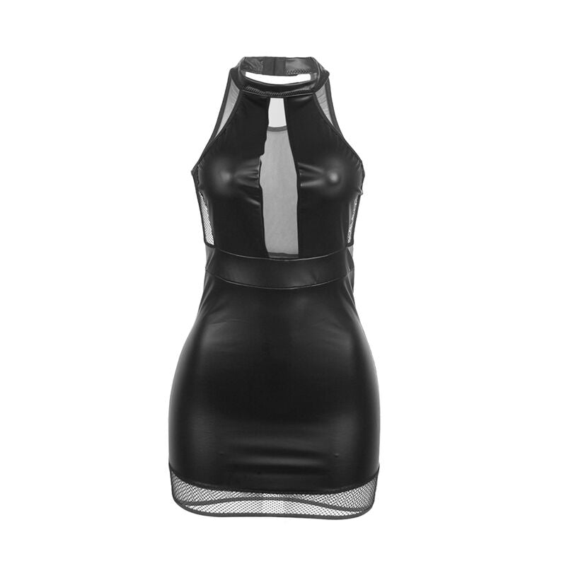SUBBLIME - 955489 ROBE LICOU TRANSPARENTE, NOIRE, L/XL