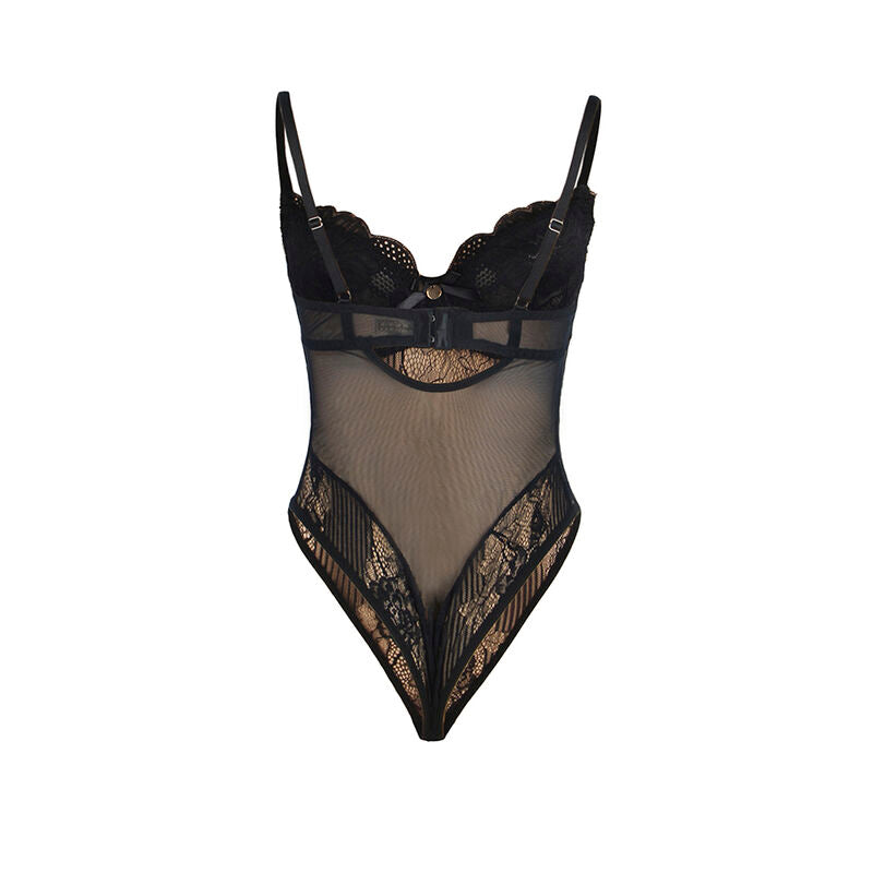 SUBBLIME - 955625 BODY STRING EN DENTELLE NOIR L/XL