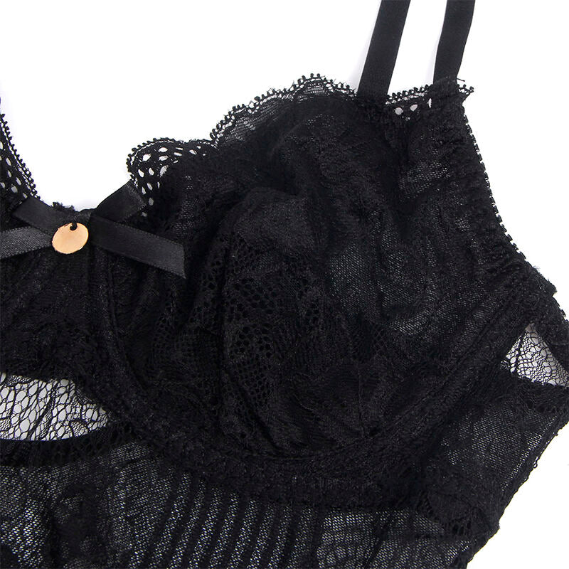 SUBBLIME - 955625 BODY STRING EN DENTELLE NOIR L/XL