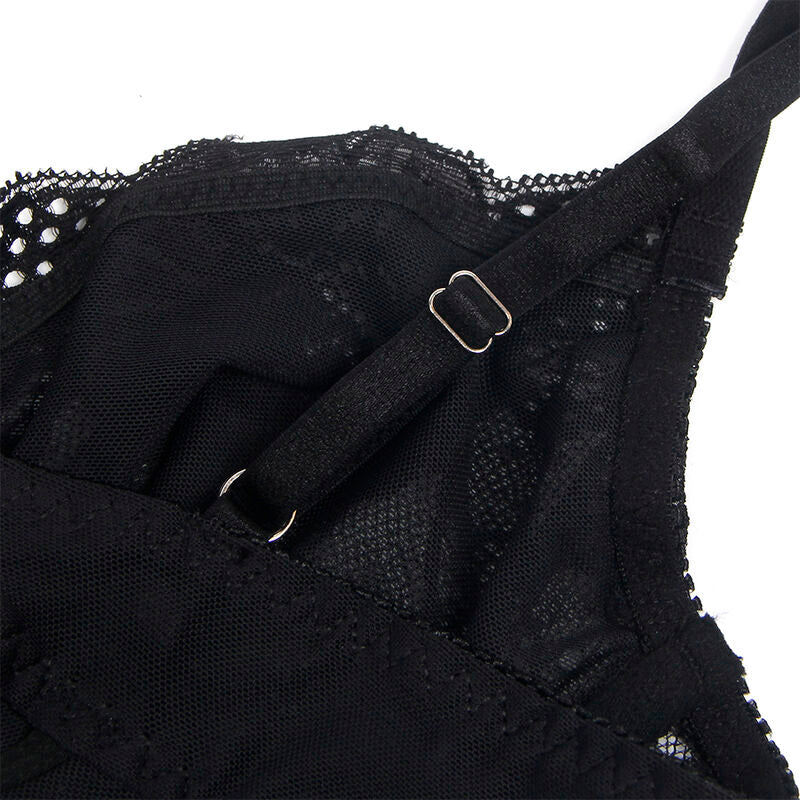 SUBBLIME - 955625 BODY STRING EN DENTELLE NOIR L/XL