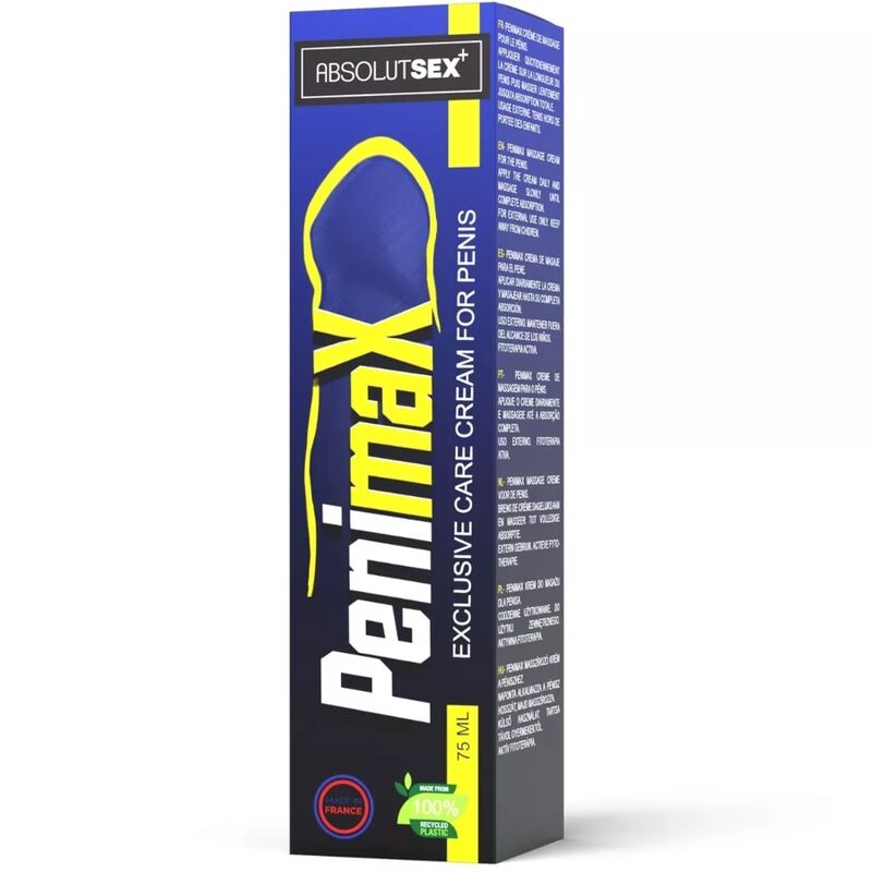 APPEL - CRÈME HYDRATANTE PÉNIS PENIMAX 75 ML + ÉRECTION