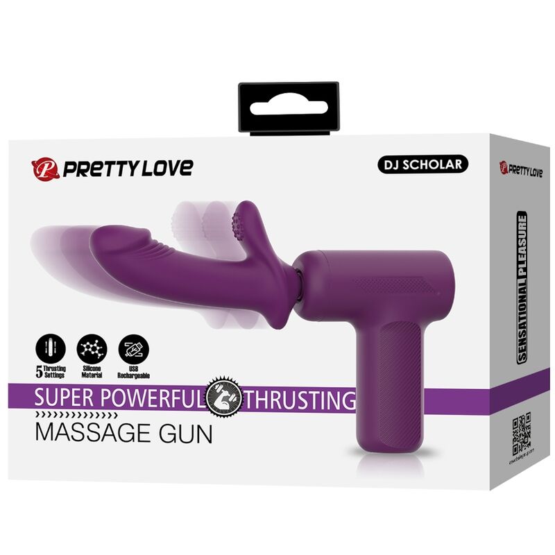 PRETTY LOVE - DJ SCHOLAR MASSEUR 5 RÉGLAGES VIOLET