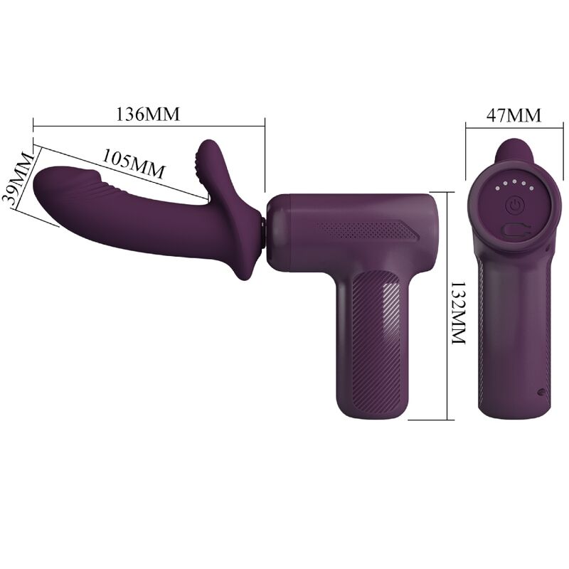 PRETTY LOVE - DJ SCHOLAR MASSEUR 5 RÉGLAGES VIOLET