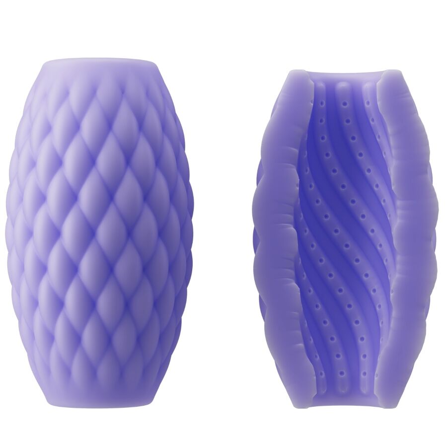 PRETTY LOVE - MASTURBATEUR MASCULIN EN SILICONE ATHENA EROS VIOLET