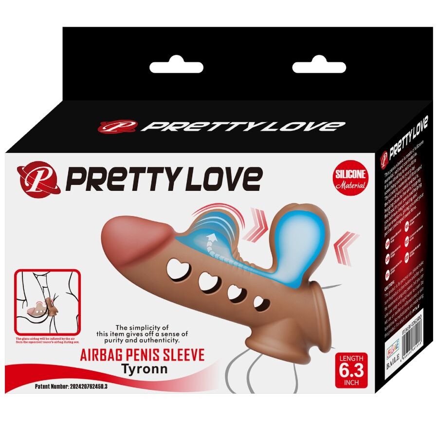 PRETTY LOVE - TYRONN PENISHÜLLE MIT AIRBAG