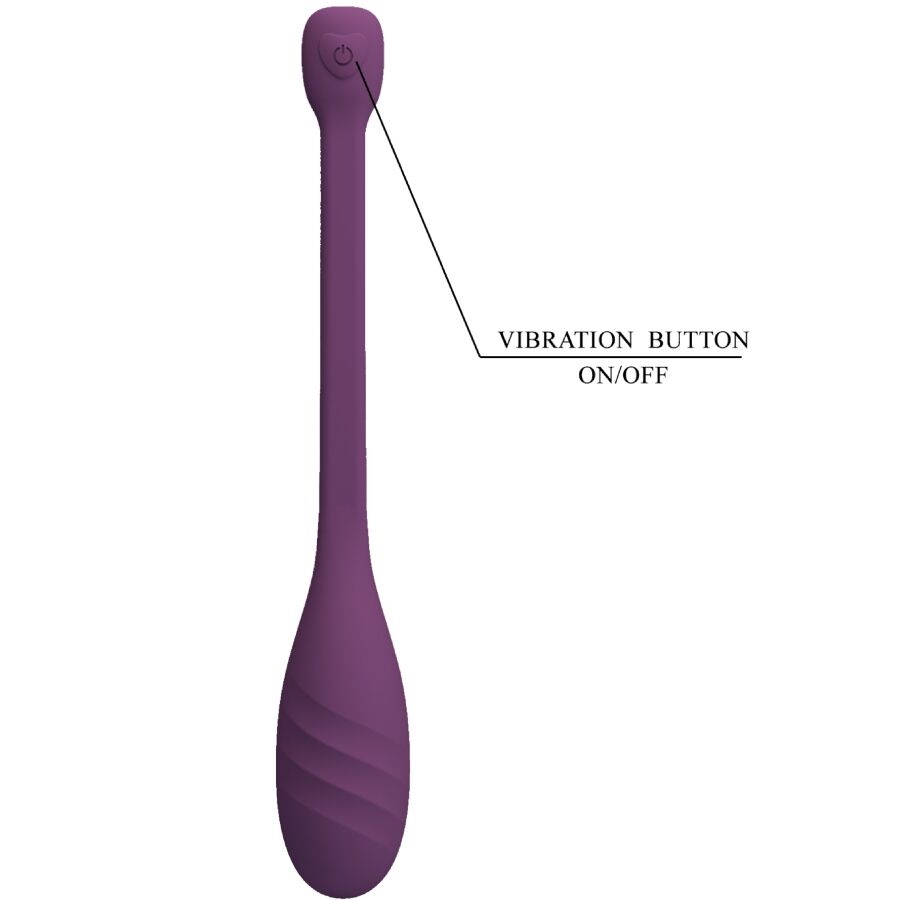PRETTY LOVE - VIBRATEUR TÉLÉCOMMANDÉ VIA APPLICATION LEVIATHAN VIOLET