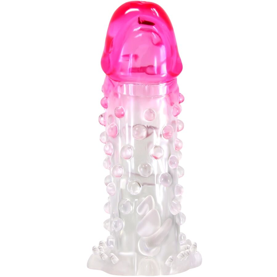 PRETTY LOVE - WILFORD GAINE D'AGRANDISSEMENT RÉALISTE AVEC PÉNIS EN RELIEF ROSE