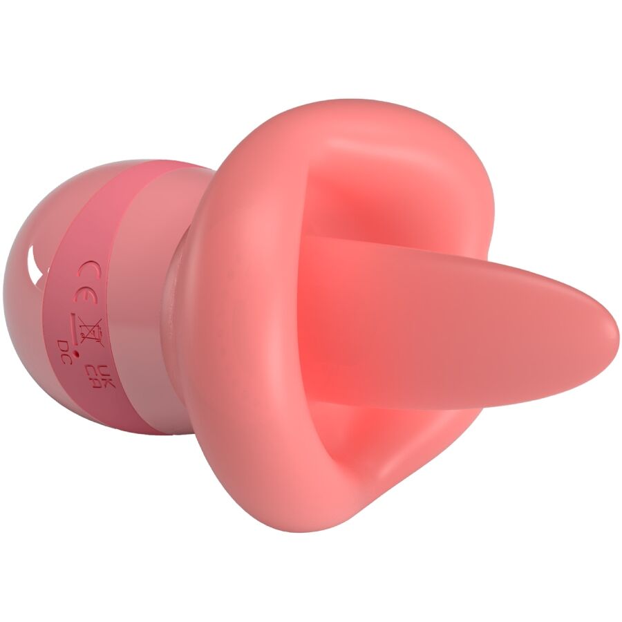PRETTY LOVE - KYLEE STIMULATEUR LANGUE-CLITORIS 10 VIBRATIONS NUDE ROSE