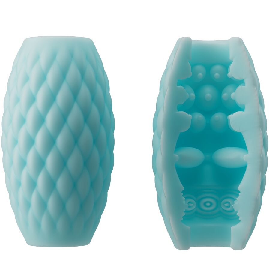 PRETTY LOVE - ATHENA EROS MASTURBATEUR MASCULIN EN SILICONE, BLEU CIEL
