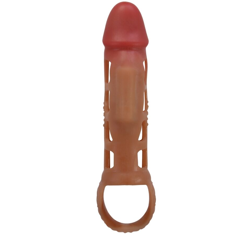 PRETTY LOVE - GAINE DE PÉNIS VIBRANTE PRESTON 18 CM