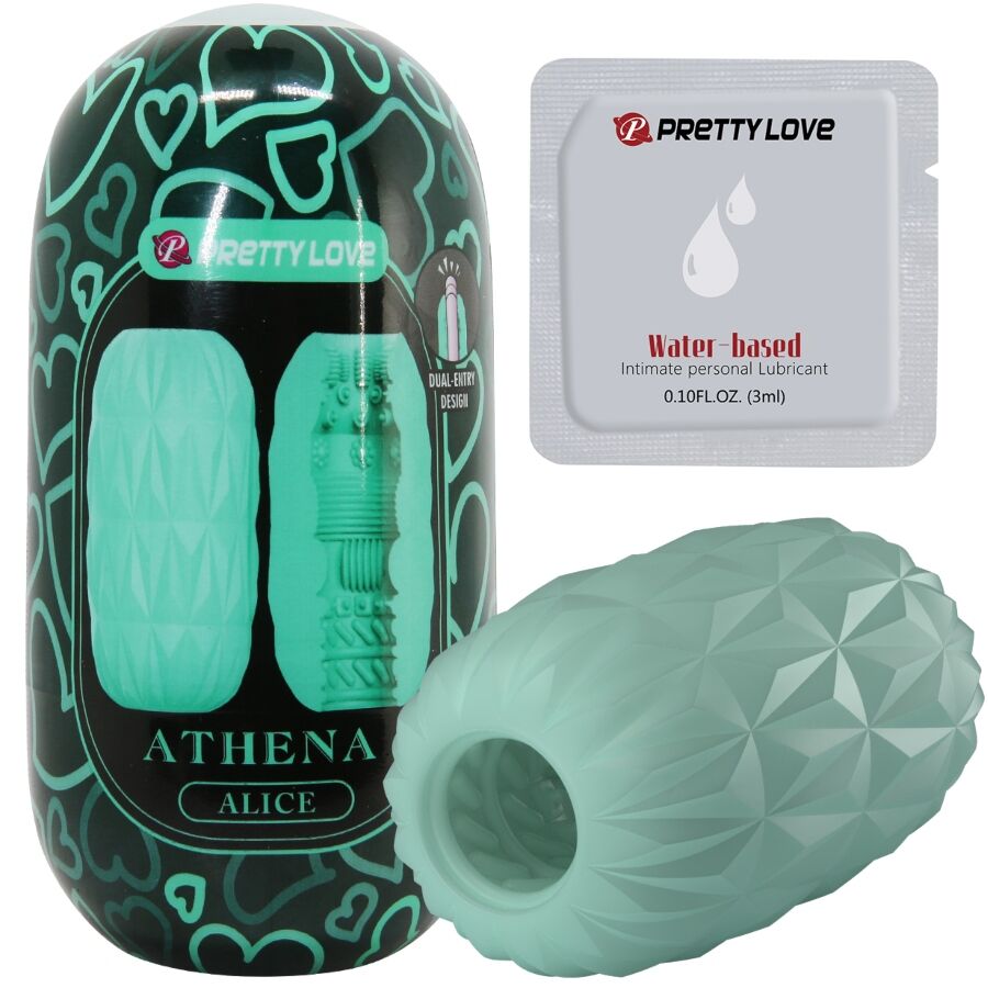 PPRETTY LOVE - MASTURBATEUR MASCULIN ATHENA ALICE TURQUOISE