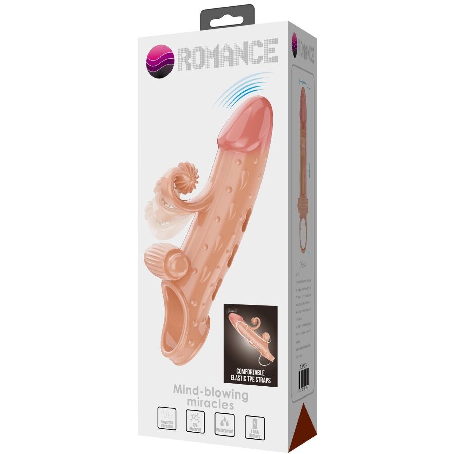 ROMANCE - VIBRIERENDE PENISHÜLLE NATUR
