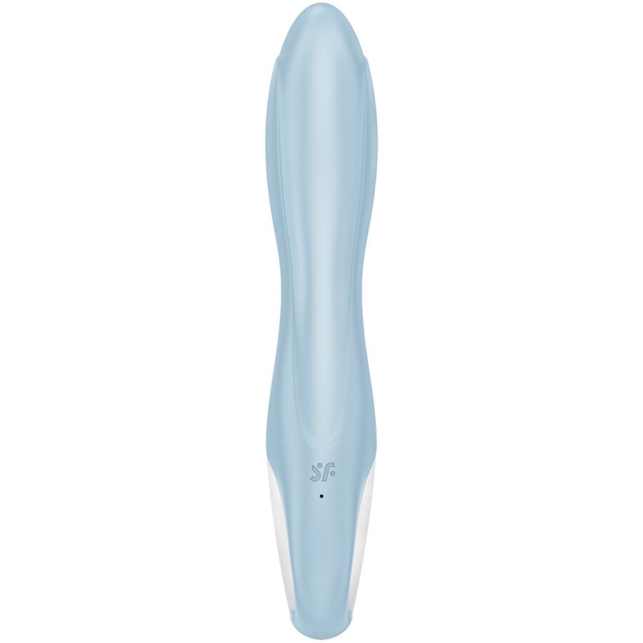 SATISFYER - AIR PUMP BUNNY 1 VIBRATEUR LAPIN GONFLABLE BLEU