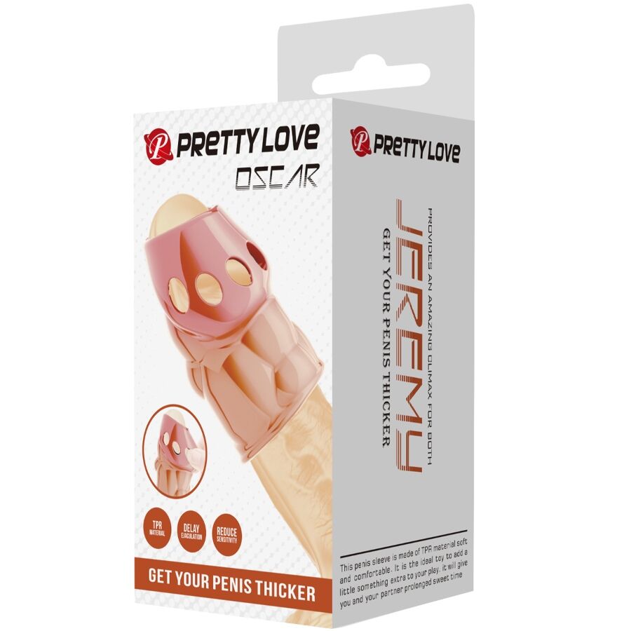 PRETTY LOVE - OSCAR PÉNIS ÉPAIS ROSE
