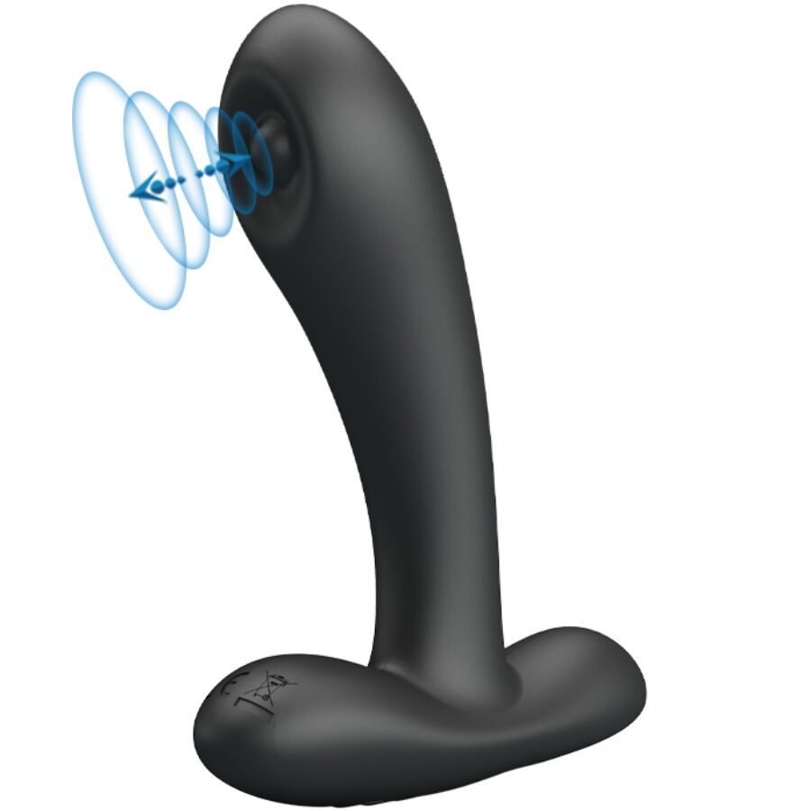 PRETTY LOVE - REMINGTON MASSEUR VIBRANT ANAL ET VAGINAL NOIR