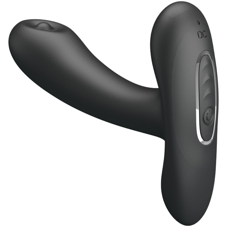 PRETTY LOVE - REMINGTON MASSEUR VIBRANT ANAL ET VAGINAL NOIR