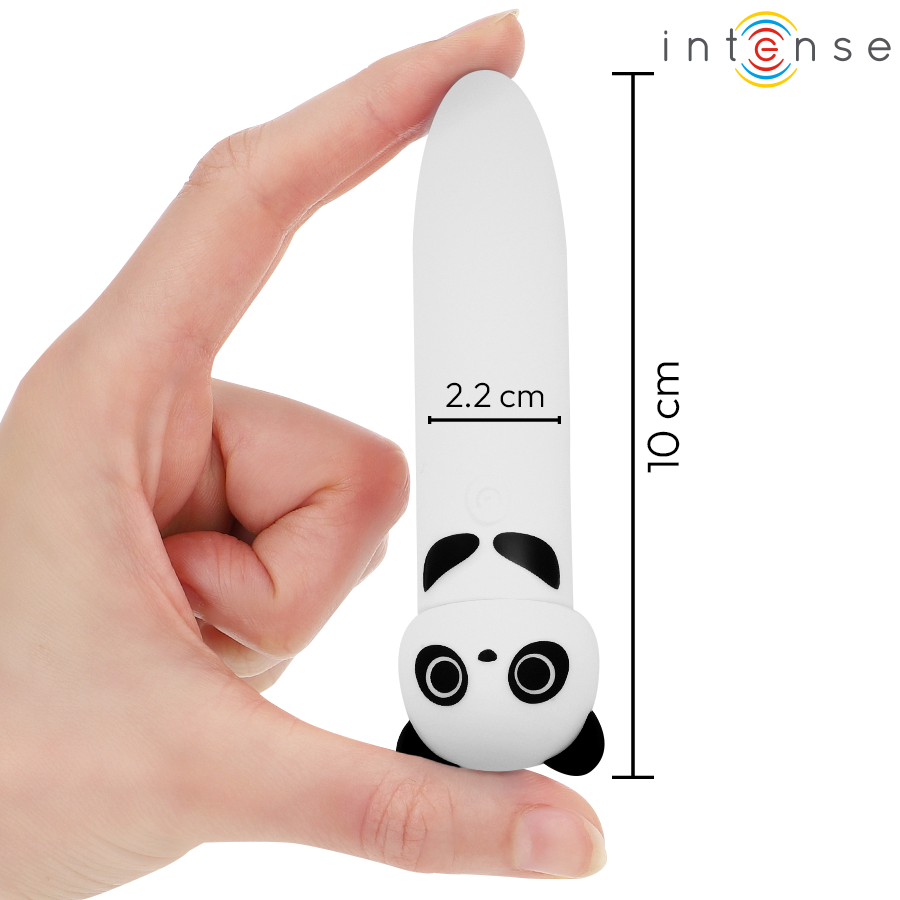 INTENSE - BALLE VIBRANTE POH PANDA, RECHARGEABLE USB, 10 X 2,2 CM