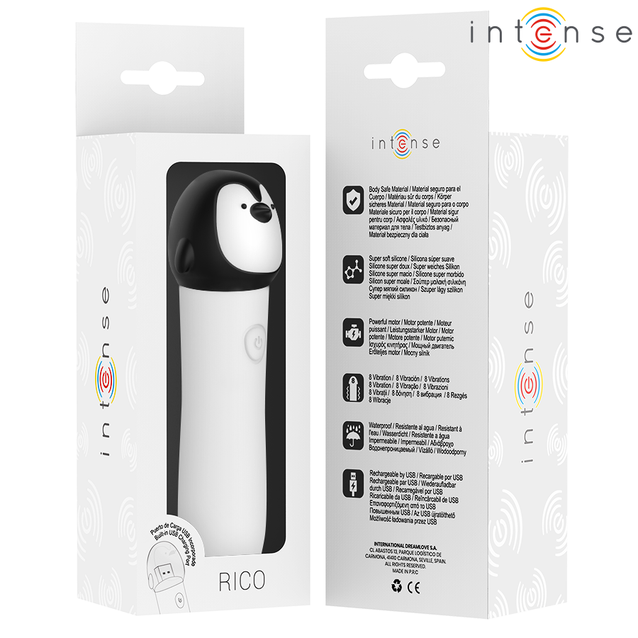 INTENSIV - REICHHALTIG VIBRIERENDER BULLET-PINGUIN
