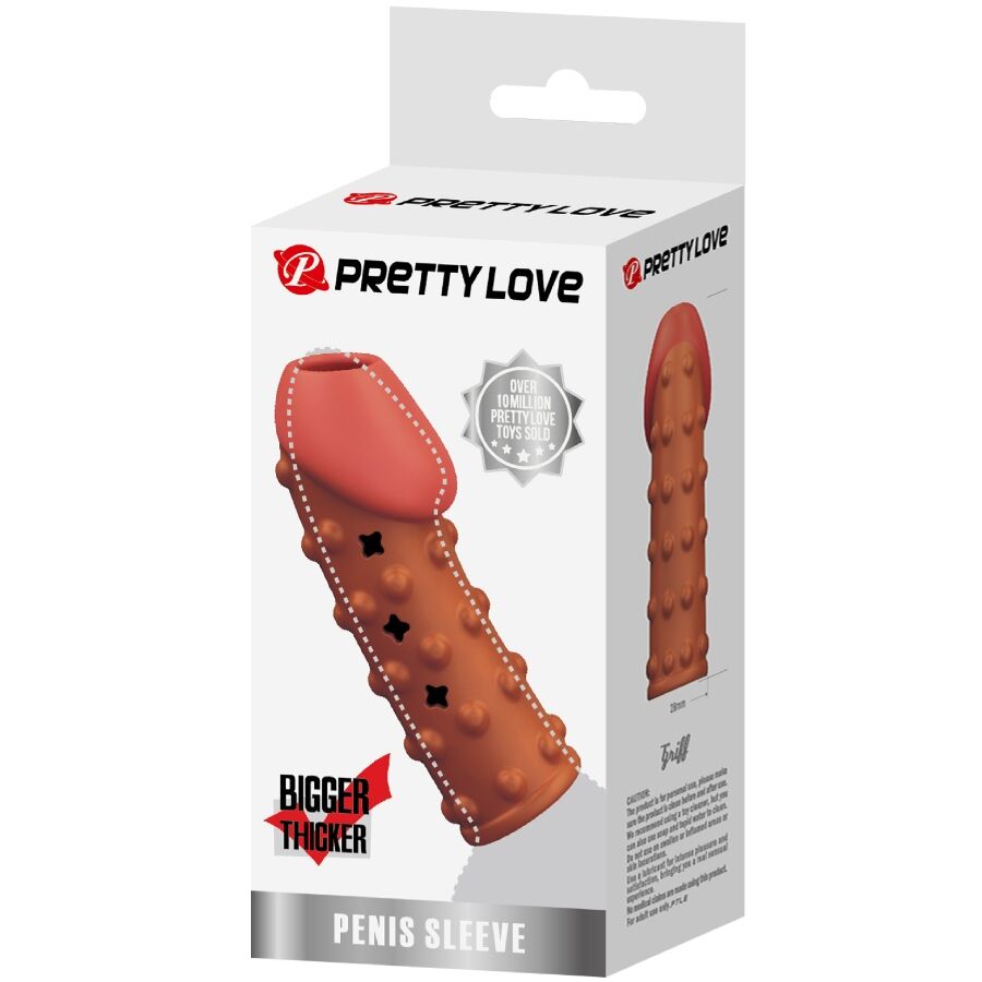 PRETTY LOVE - ANNEAU PÉNIS ÉTROIT ET VOLUMINEUX NATURAL
