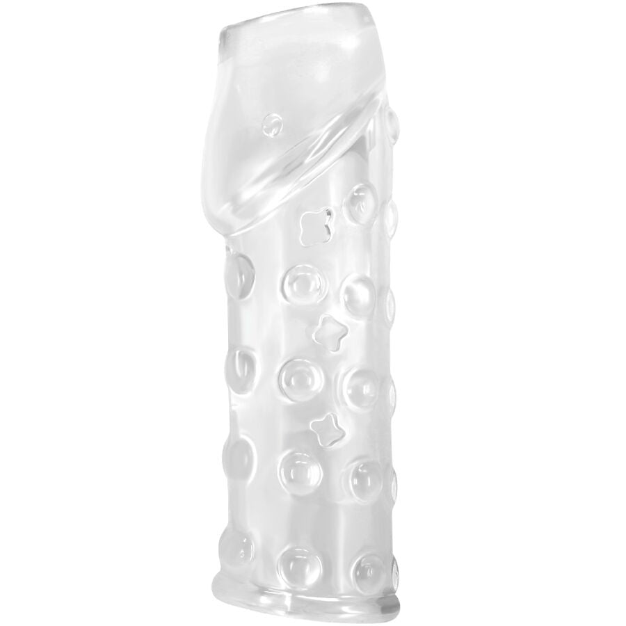 PRETTY LOVE - GAINE DE PÉNIS ÉTROITE ET VOLUMINEUSE TRANSPARENTE