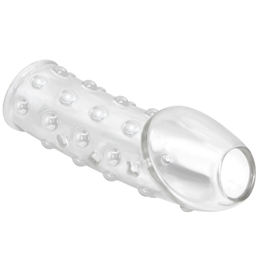 PRETTY LOVE - GAINE DE PÉNIS ÉTROITE ET VOLUMINEUSE TRANSPARENTE