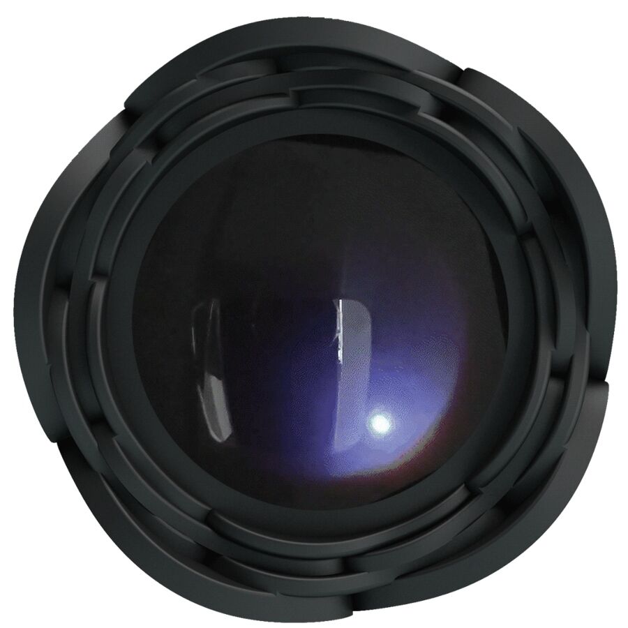 PRETTY LOVE - PLUG ANAL OSBORN LUMIÈRE LED NOIR 9,8 CM