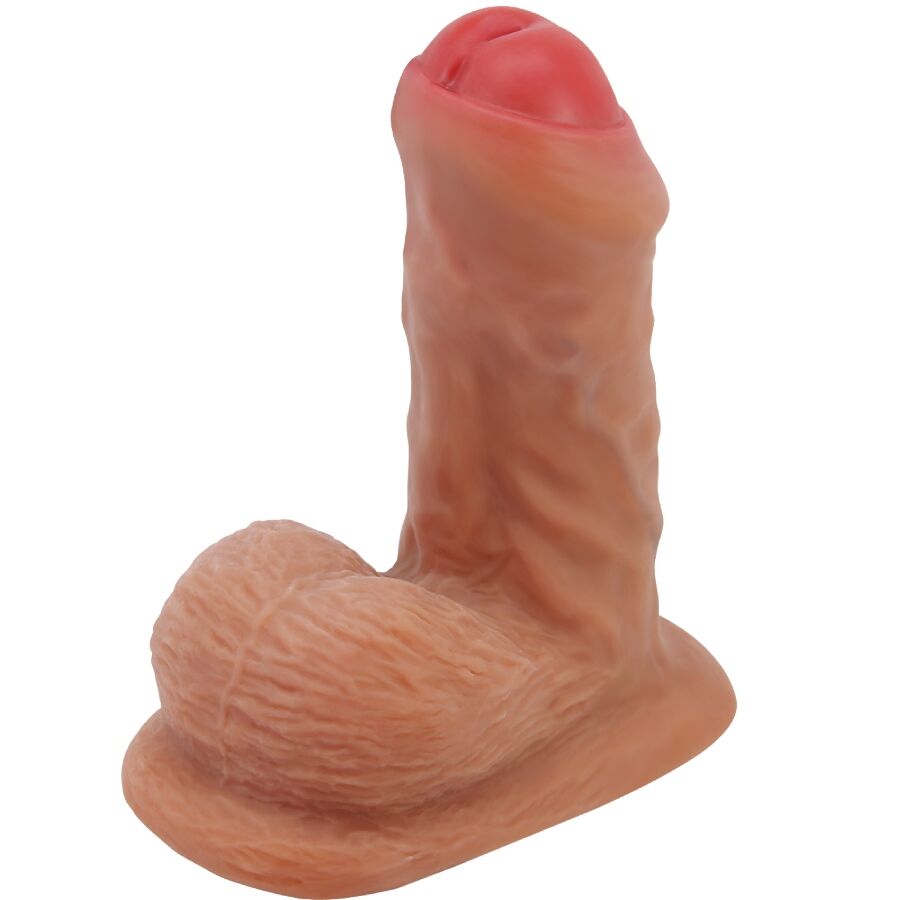 PRETTY LOVE - WARNELL DILDO ULTRA-RÉALISTE ET ÉLASTIQUE 9,5 CM MULATO