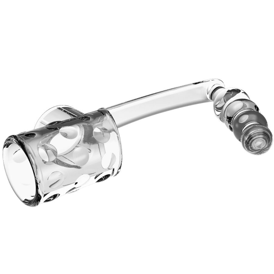 PRETTY LOVE - GAINE PÉNIS AVEC PLUG ANAL TRANSPARENTE