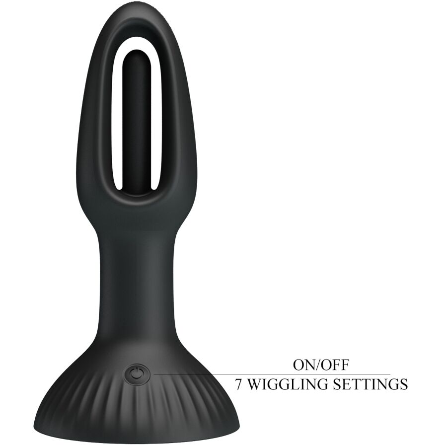 PRETTY LOVE - PLUG ANAL HUBERT AVEC 7 MODES DE VIBRATION