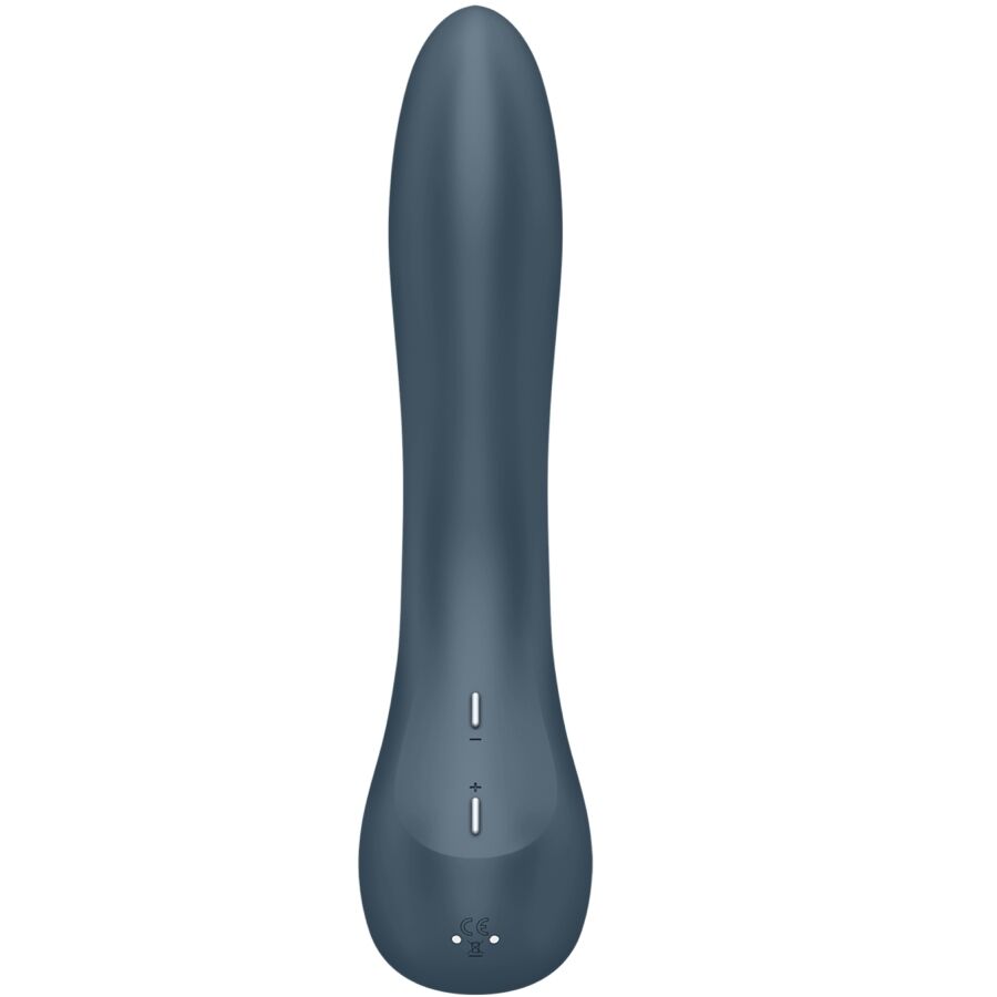 SATISFYER - G-SPOT WAVE 4 VIBREUR 12 PROGRAMMES DE VIBRATION GRIS FONCÉ