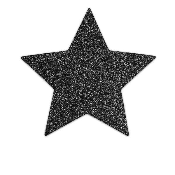 BIJOUX INDISCRETS - CACHES-TÉTONS NOIRS STAR-FLASH