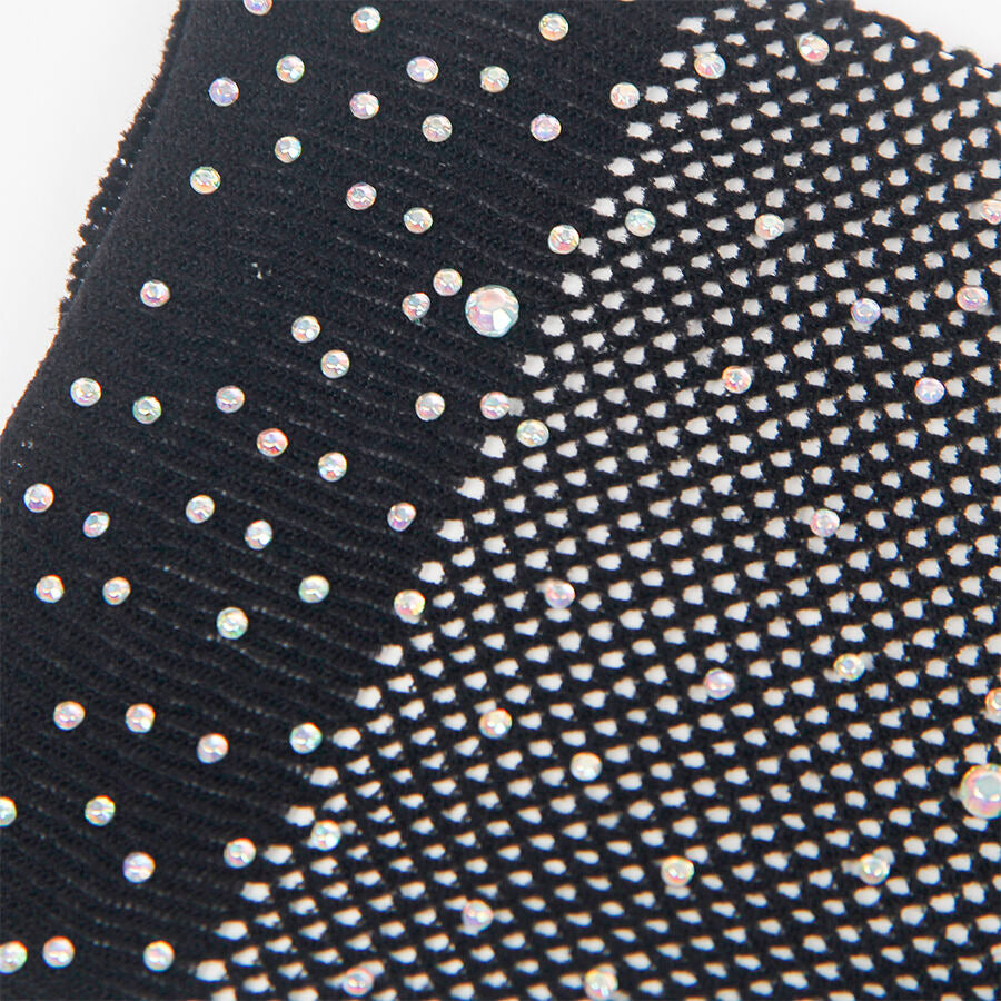 SUBBLIME - 957469SHINE TRANSPARENTE HANDSCHUHE SCHWARZ S/M