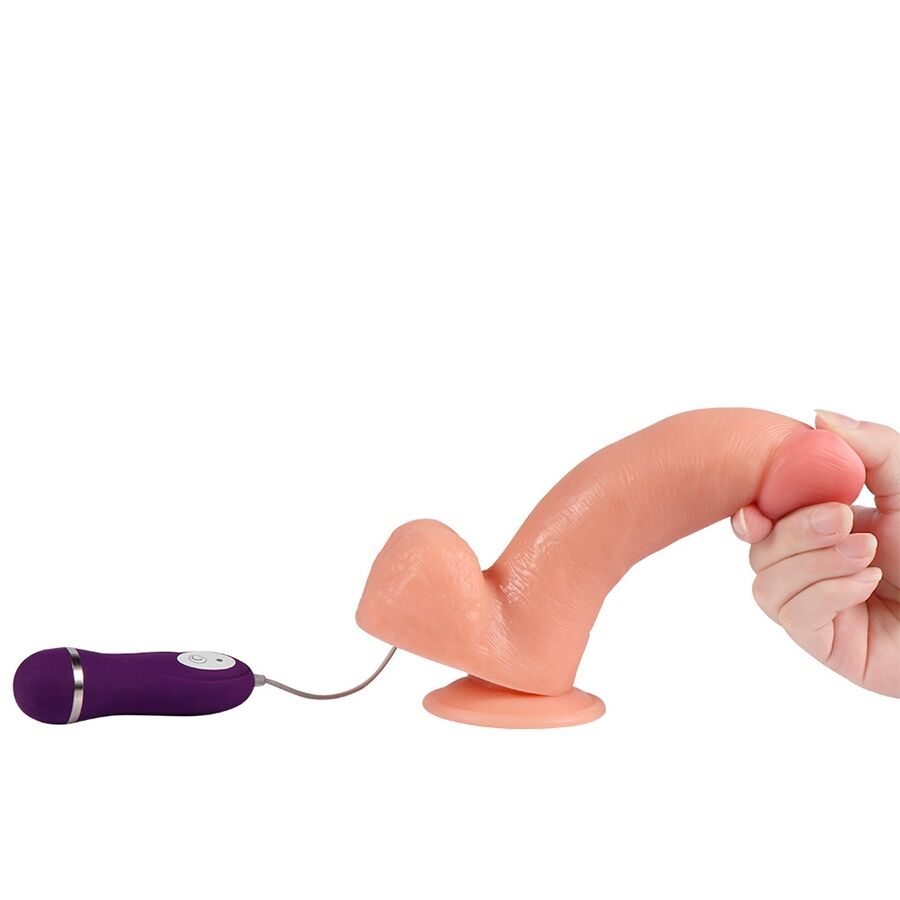 SHEQU - VIBRO DILDO PHANTOM TÉLÉCOMMANDÉ 20 CM