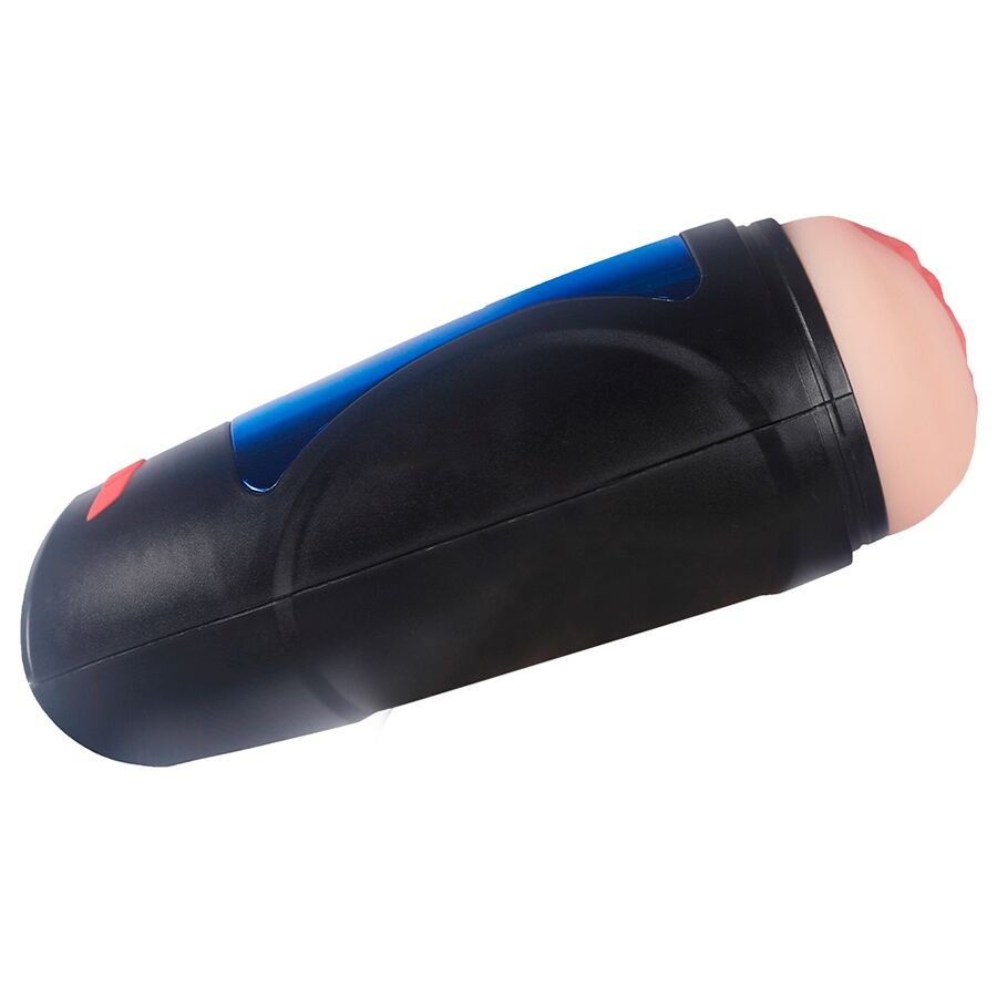 SHEQU - RENEE QUETSCHBARER VAGINA-MASTURBATOR MIT VIBRATION IM ETUI