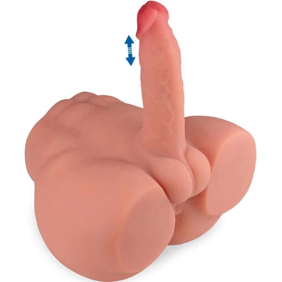 XISE - FREDERICO MASTURBADOR RÉALISTE AVEC FONCTION DE POUSSÉE, 15 CM