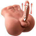 XISE - BERTLETT GODEMICHET GODEMICHET ET MASTURBATEUR ANAL RÉALISTES POSITION AVANT AVEC FONCTION DE POUSSÉE 18 CM