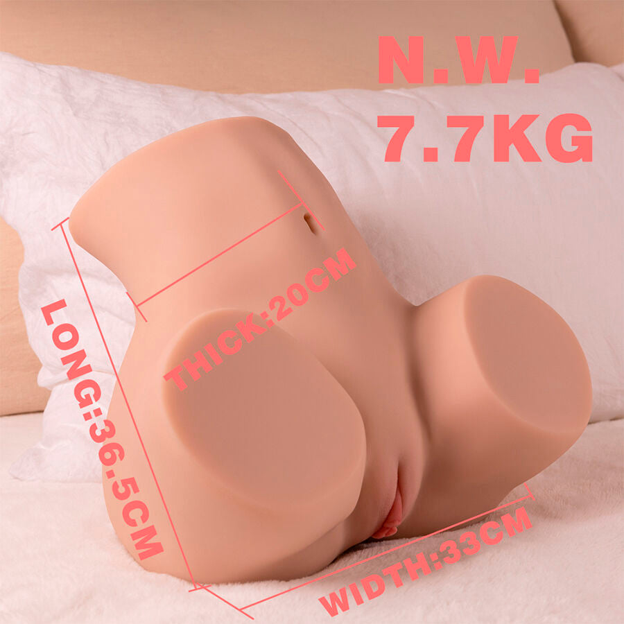 XISE - DANAE MASTURBATEUR VAGINAL RÉALISTE AVEC VIBRATIONS MULTI-POSITIONS