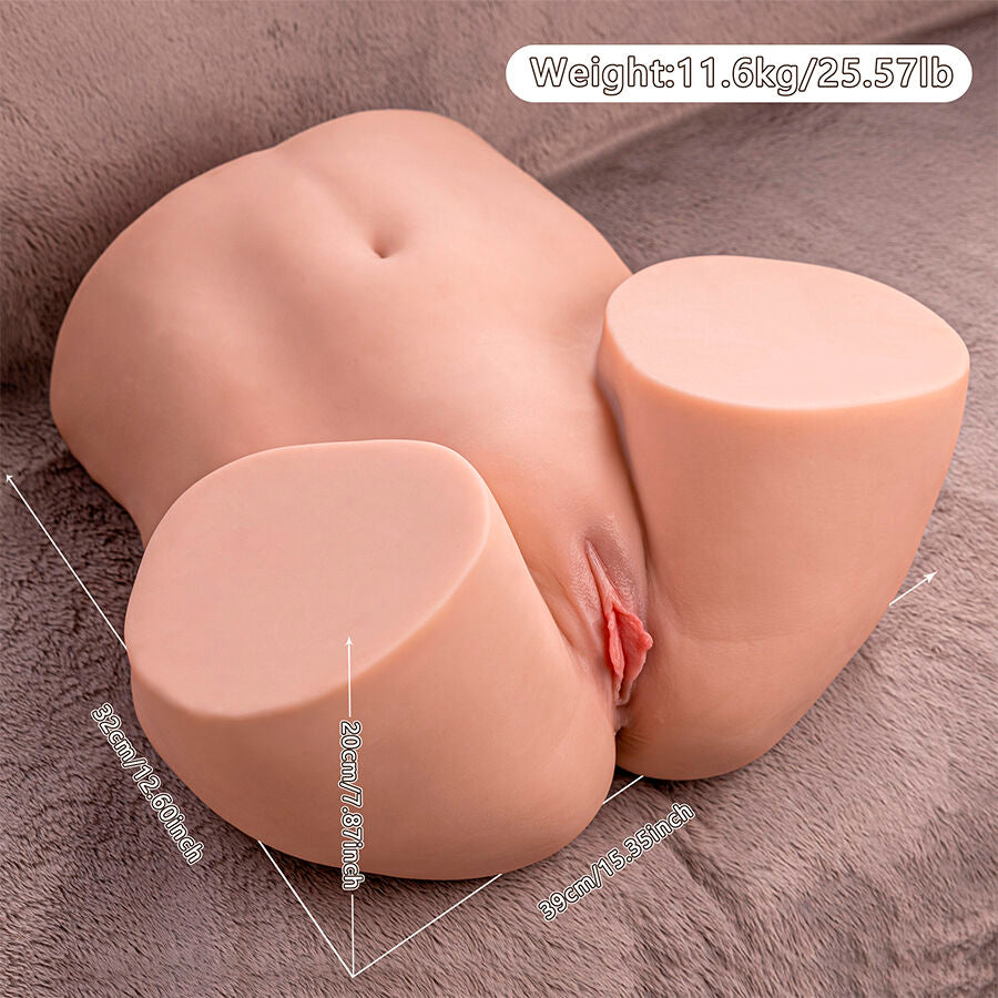 XISE - MASTURBATEUR VAGINAL RÉALISTE ETHEL AVEC PLUSIEURS POSITIONS DE VIBRATION