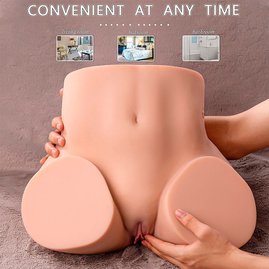 XISE - MASTURBATEUR VAGINAL RÉALISTE ETHEL AVEC PLUSIEURS POSITIONS DE VIBRATION