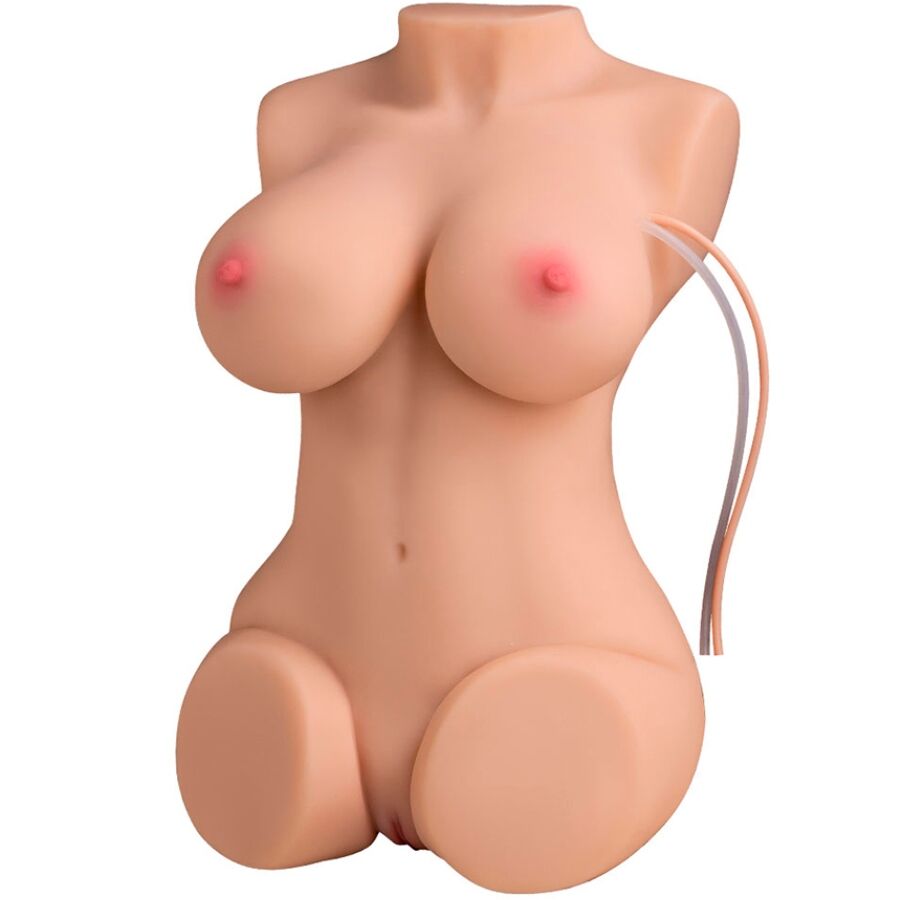XISE - WENDY Torse féminin suceur avec vibrations et télécommande 6 kg