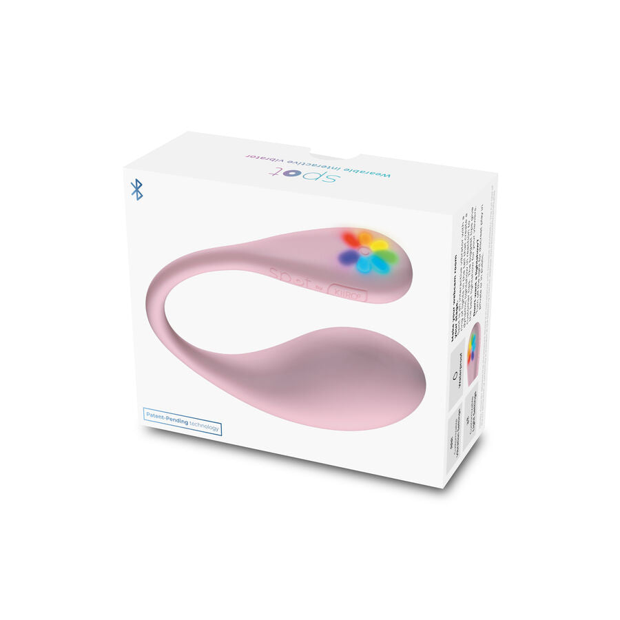 KIIROO - SPOT KISS ME VIBREUR EN U ROSE
