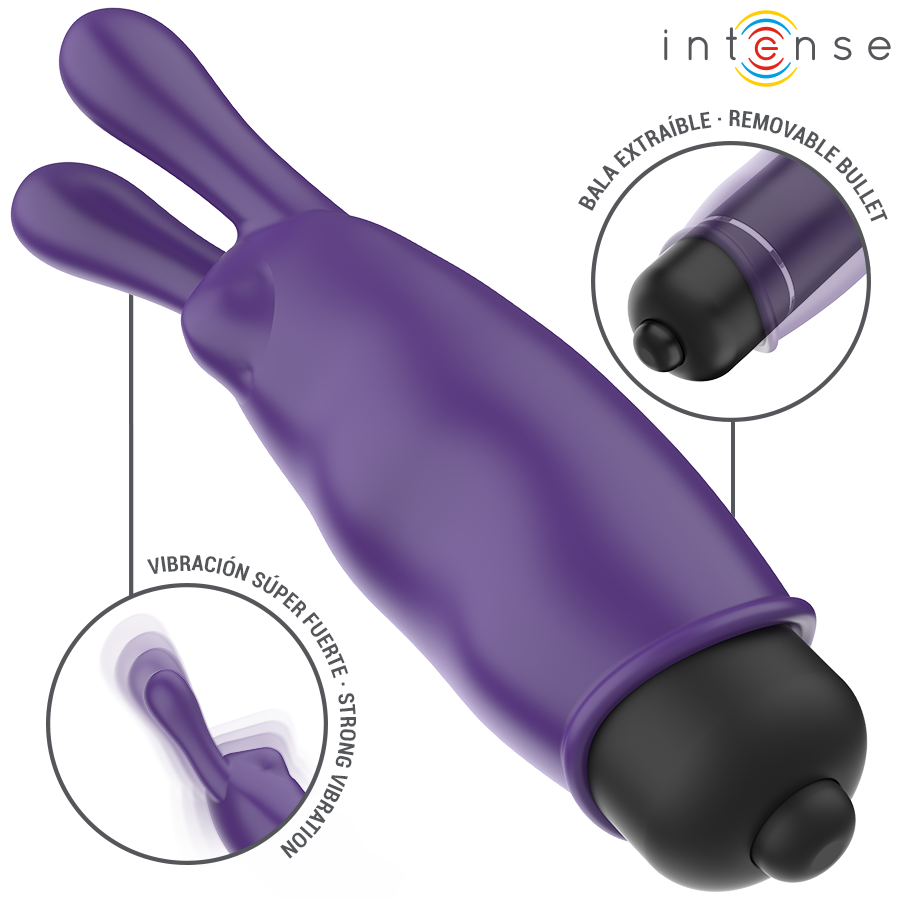 INTENSE - MYSTIC PURPLE VIBREUR BALLE 8,7 X 2,4 CM