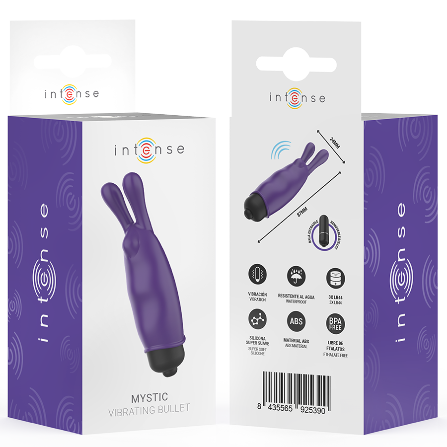 INTENSE - MYSTIC PURPLE VIBREUR BALLE 8,7 X 2,4 CM