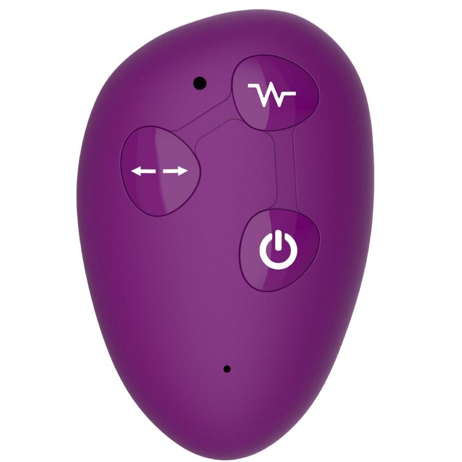 XOCOON - 2 IN 1 STRAPLESS STRAP-ON VIBRATOR MIT FERNBEDIENUNG LILA