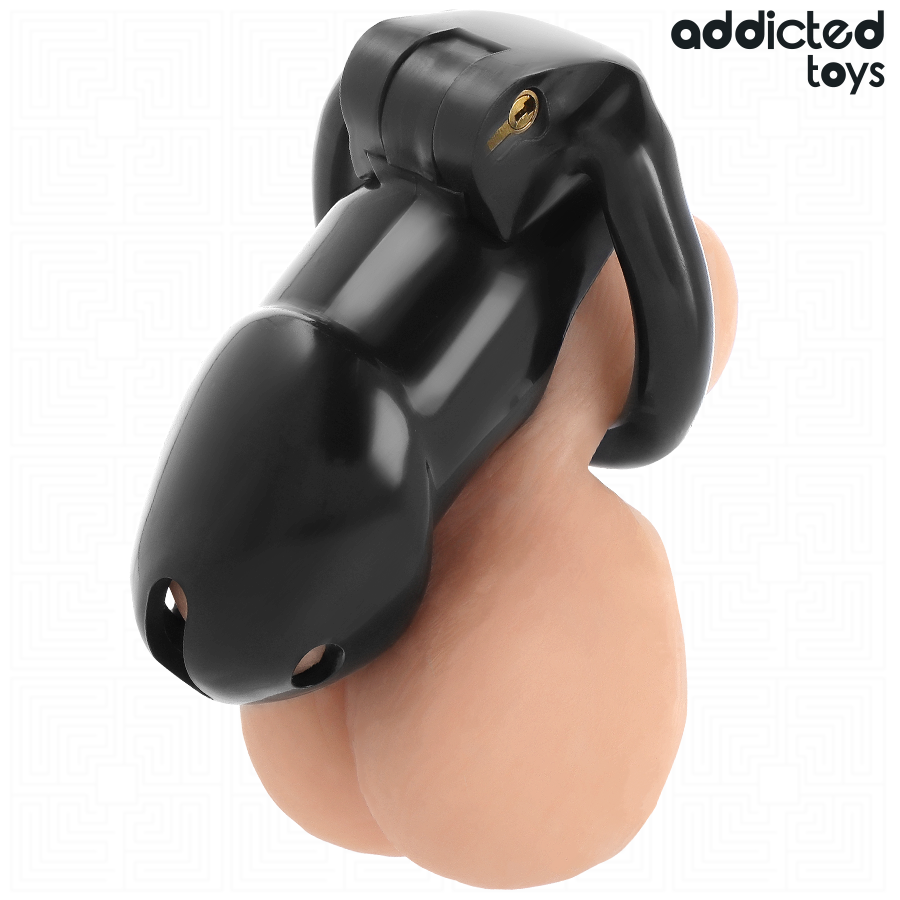 ADDICTED TOYS LOCKED - MINDNIGHT CELL PENISKÄFIG GRÖSSE L