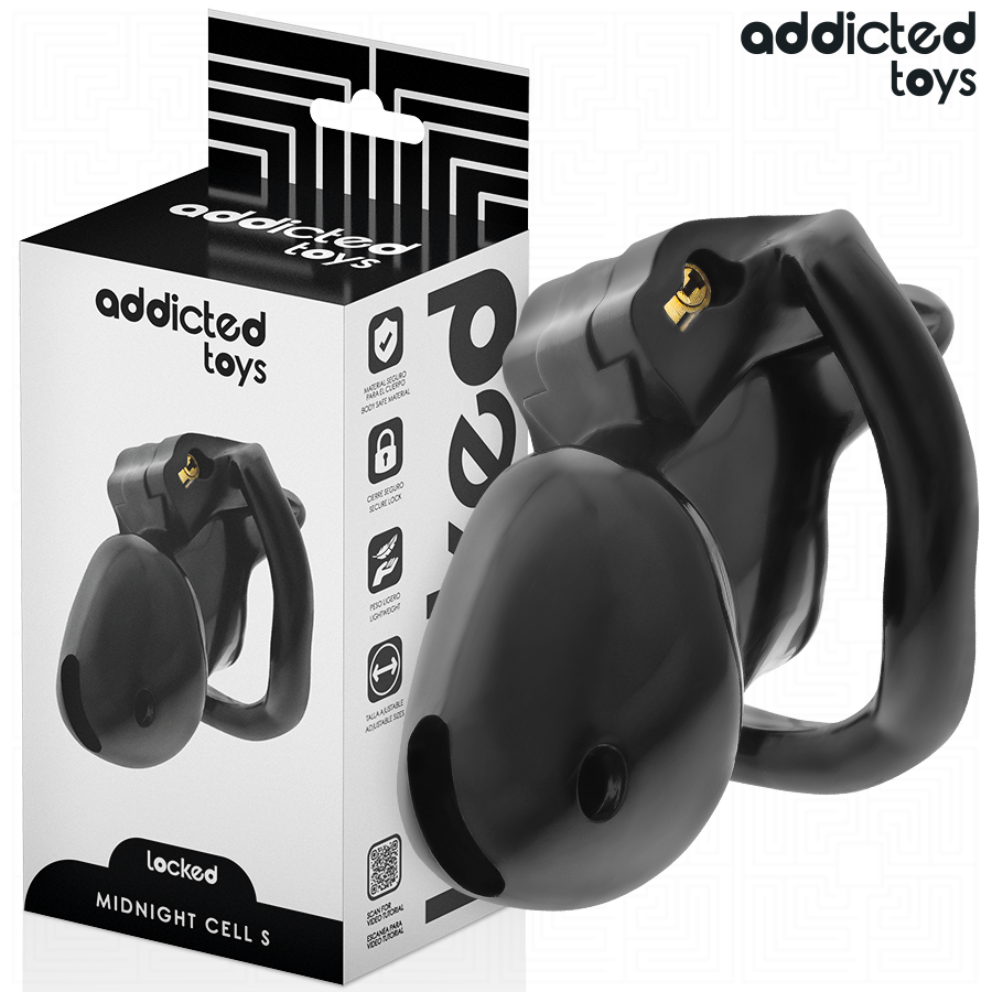 ADDICTED TOYS LOCKED - MINDNIGHT CELL CAGE PÉNIS TAILLE S