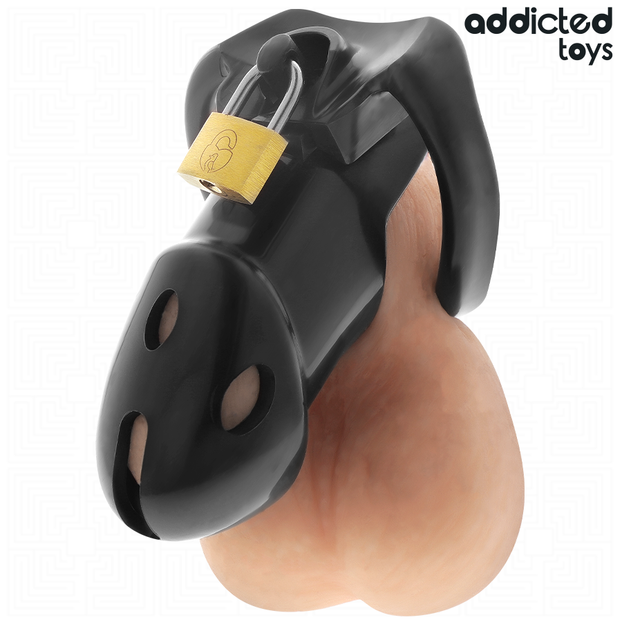 ADDICTED TOYS LOCKED - CAGE DE PÉNIS INTACTE 9,8 CM