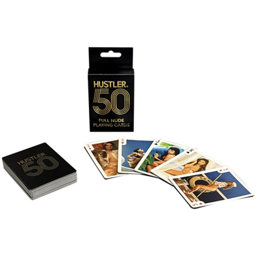 KHEPER GAMES - HUSTLER 50 CARTES À JOUER ENTIÈREMENT NUES