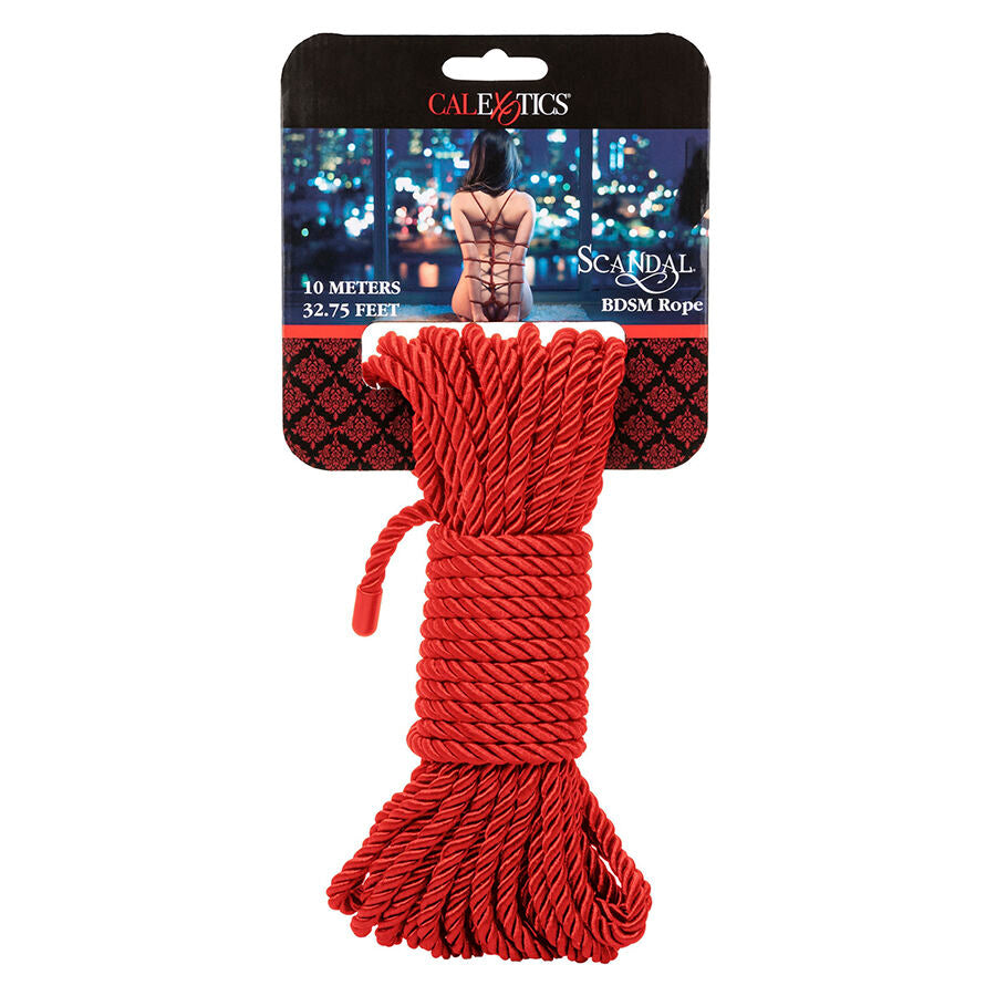 CALEXOTICS - SCANDAL RED BDSM-SEIL 10 M
